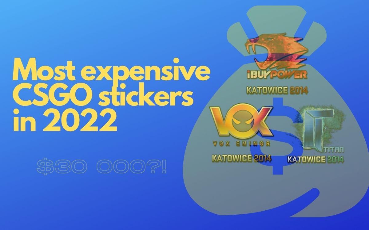 Most expensive CS2(CSGO) stickers in 2026 - CS2 (CS:GO) Skins Trading Blog