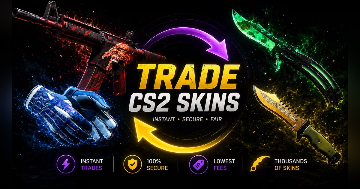 Trade CS2 Skins | Secure Bot Trades | CS.TRADE