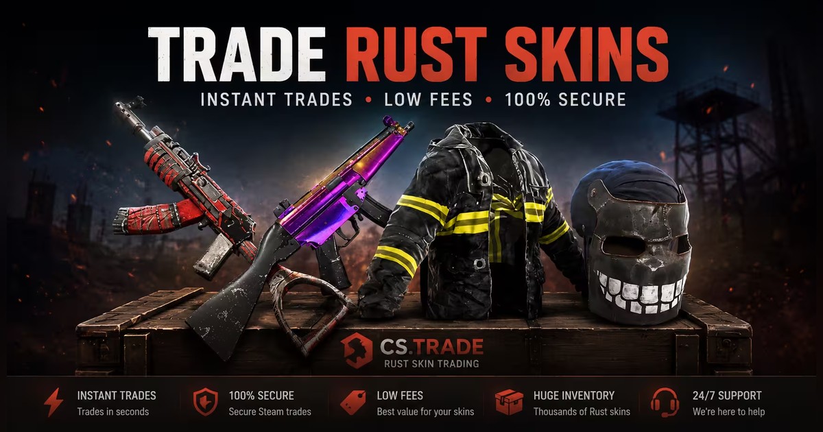 Rust Trade Box Trade Rust Skins | Secure Bot Trades | CS.TRADE